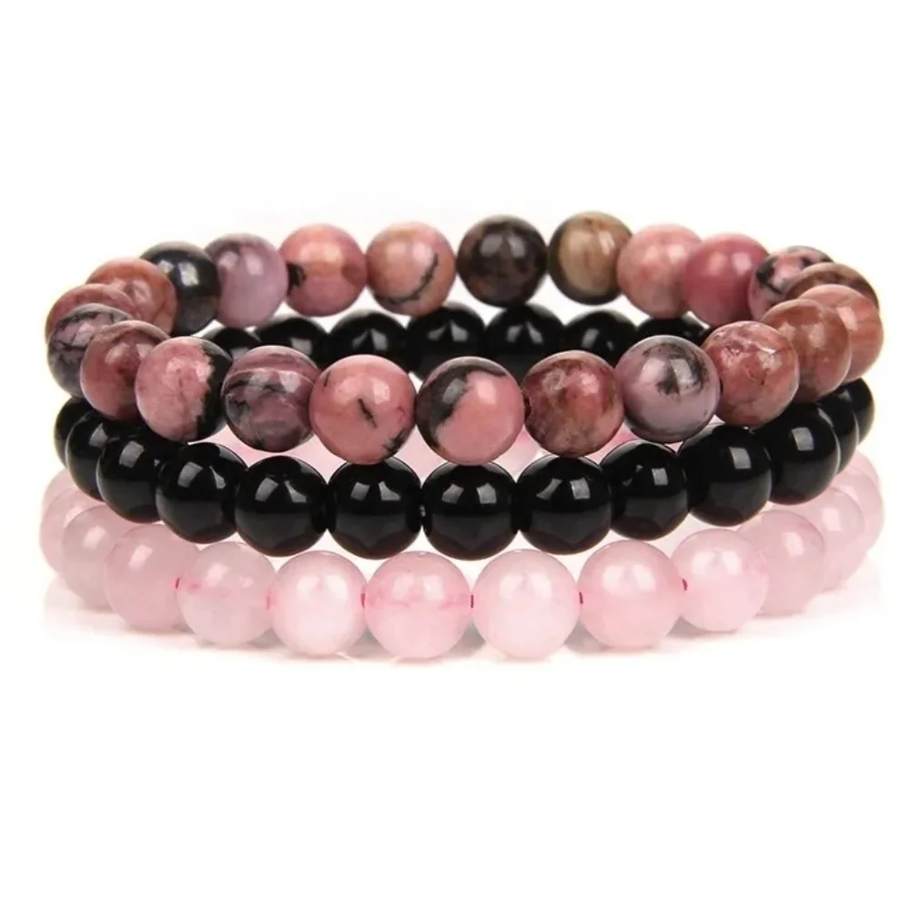 Pink Crystal Bracelet - Picture 1 of 4